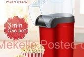 ያለ ዘይት የሚሰራ የፈንድሻ ማፍክያ automatic mini electric popcorn maker