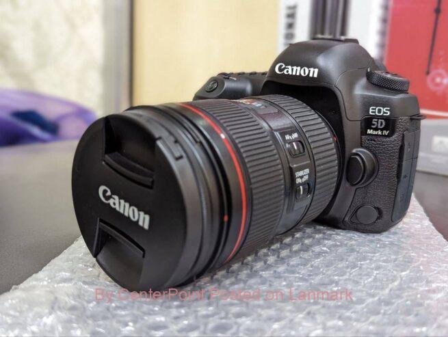 Brand New Canon 5D Mark IV with EF 24-105mm f/4L IS ll USM Lens