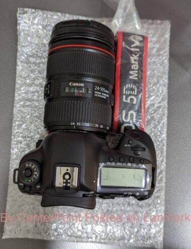 Brand New Canon 5D Mark IV with EF 24-105mm f/4L IS ll USM Lens