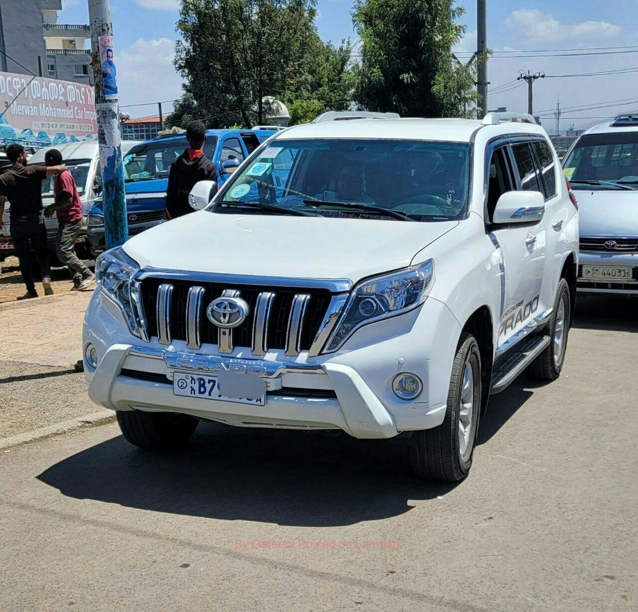 Prado መኪና በጥሩ ዋጋ የሚሸጥ