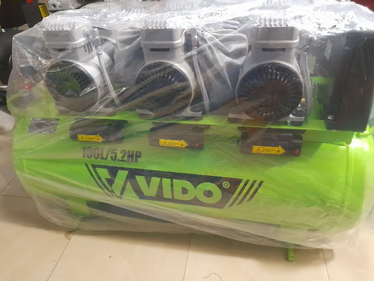 Vido silent oil free air compressor ኮምፕረሰር