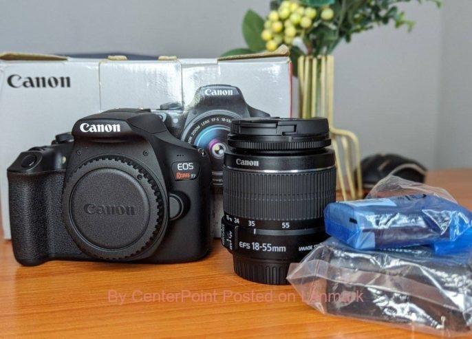 Canon Rebel T7 DSLR Camera with 18-55mm Lens