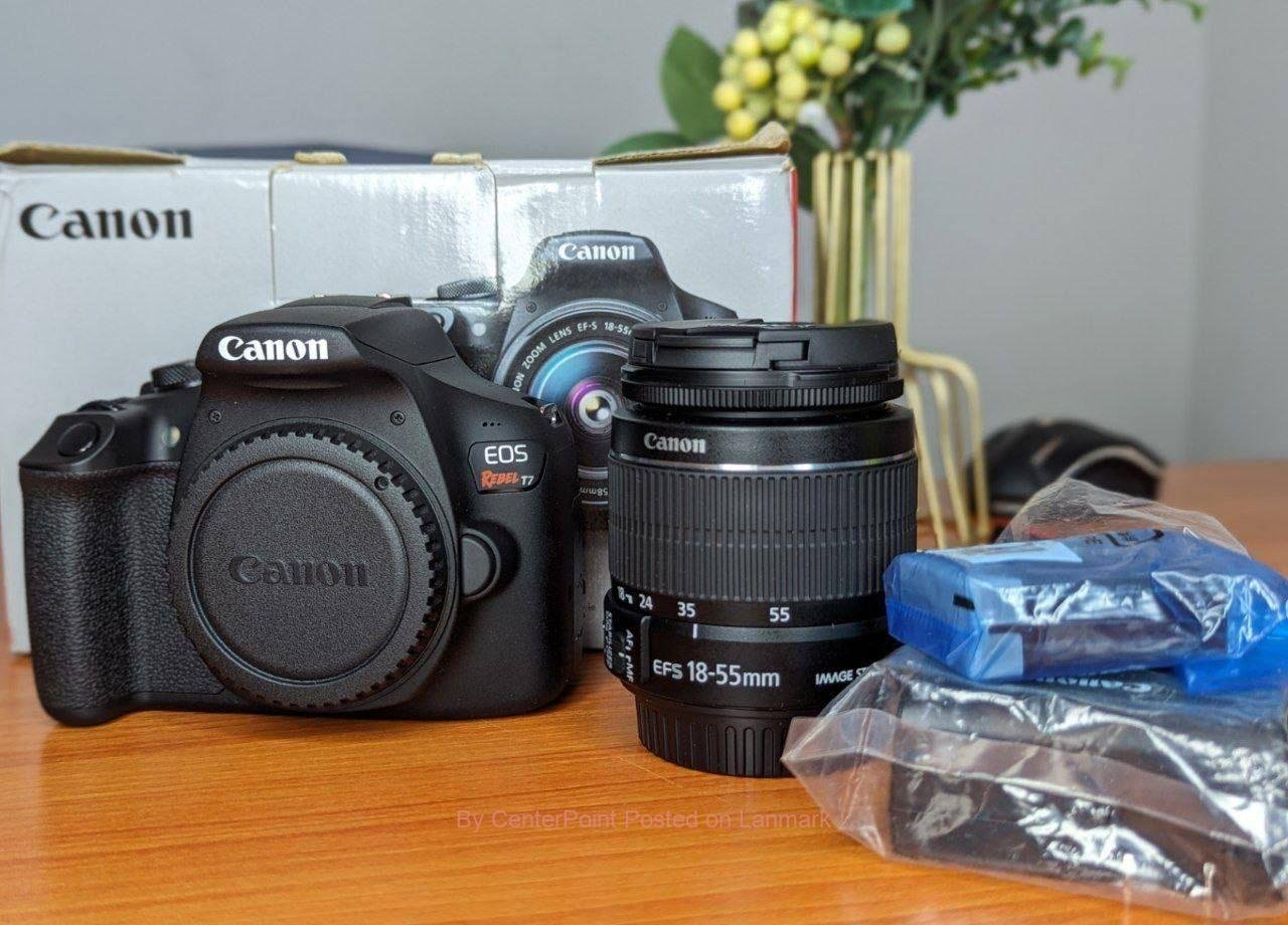 Canon Rebel T7 DSLR Camera with 18-55mm Lens