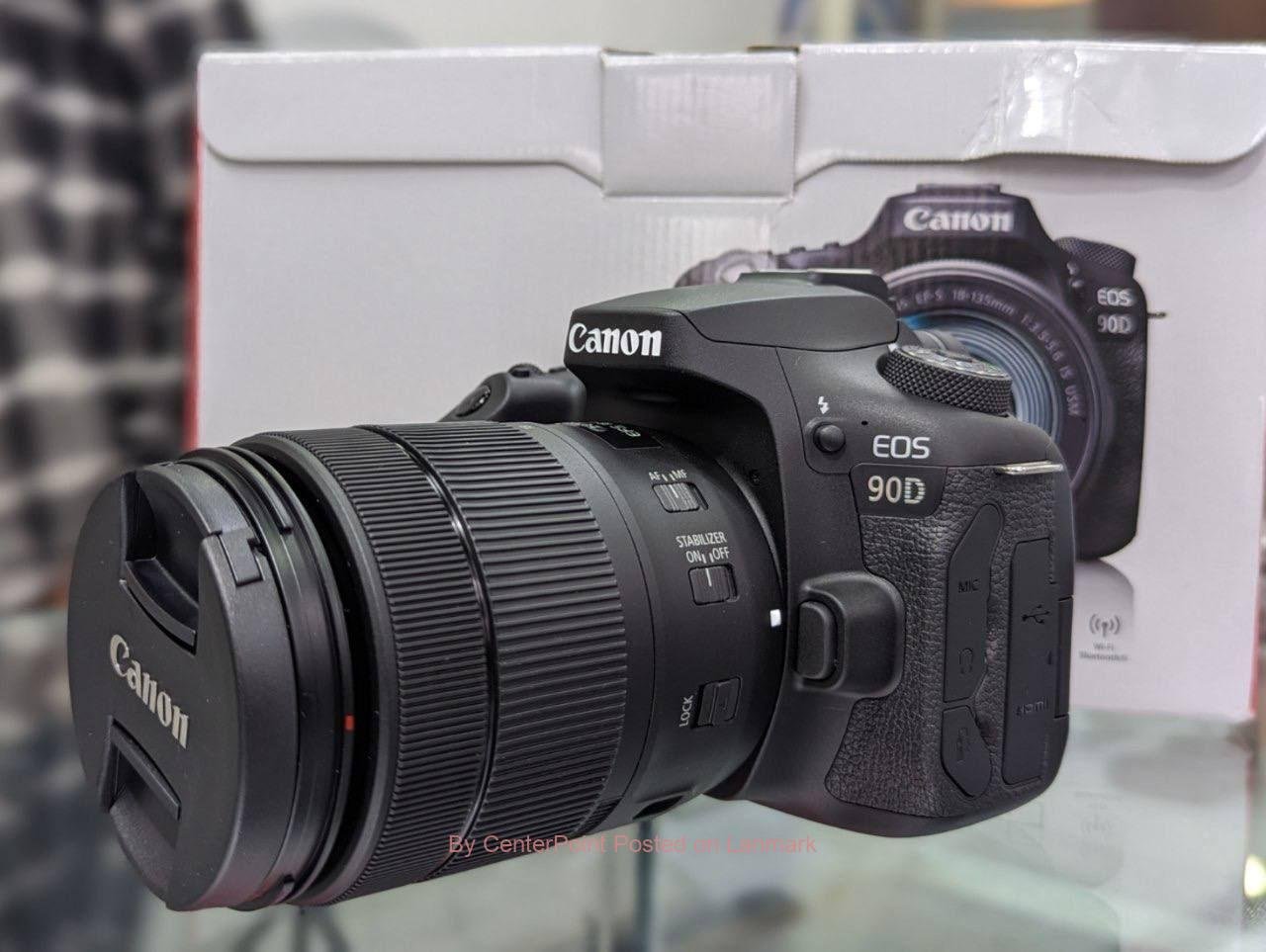 EOS 90D with 18-135mm USM lens