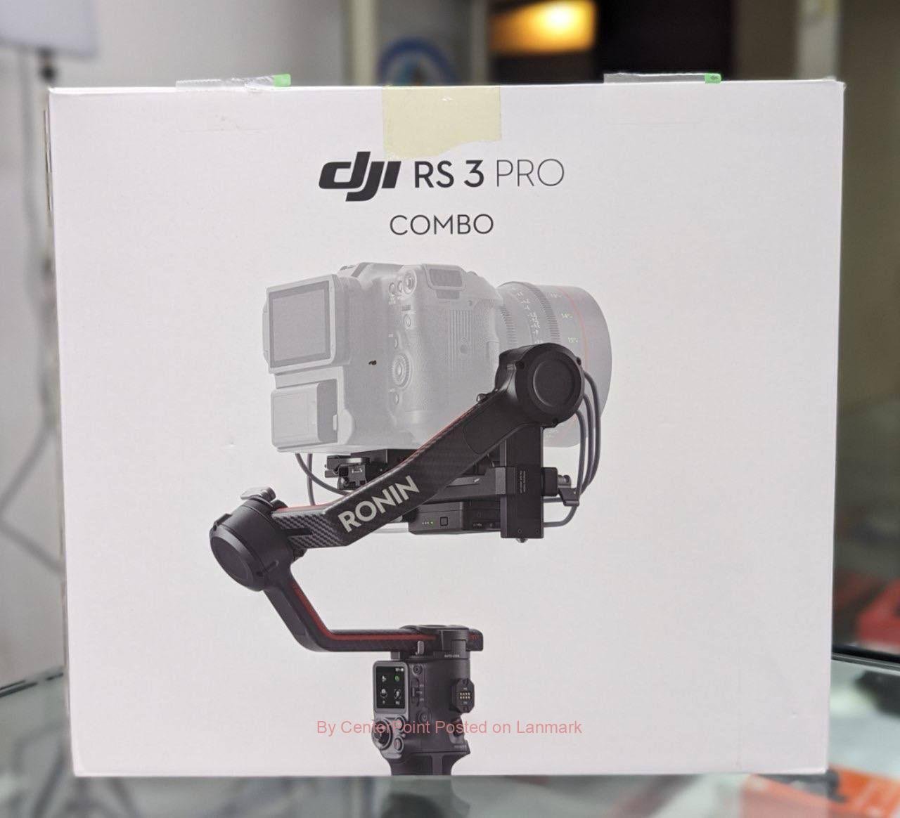 DJI Ronin RS 3 Pro Gimbal Stabilizer Combo with Full Accessories