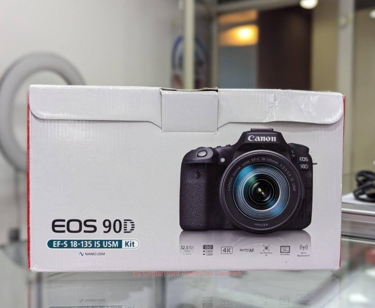 EOS 90D with 18-135mm USM lens