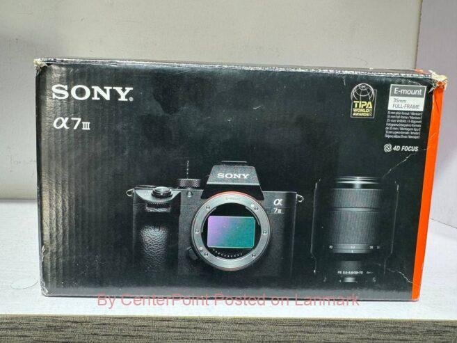 Sony a7 III Mirrorless Camera with 28-70mm Lens