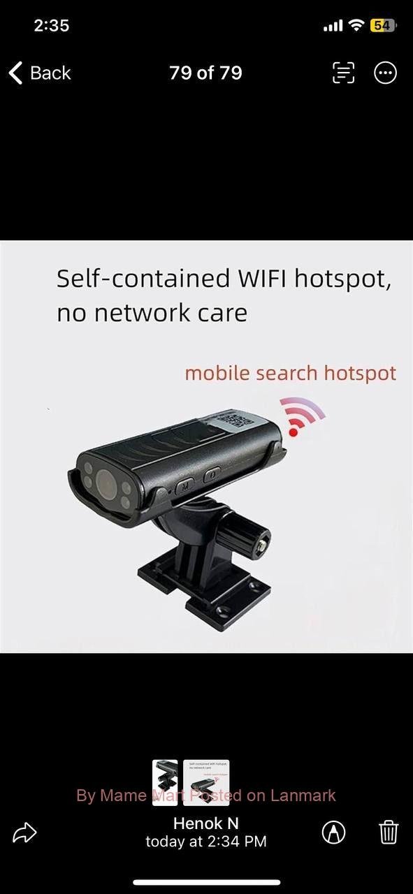Mini cctv camera