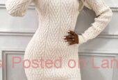 Shein knitted sweater dress