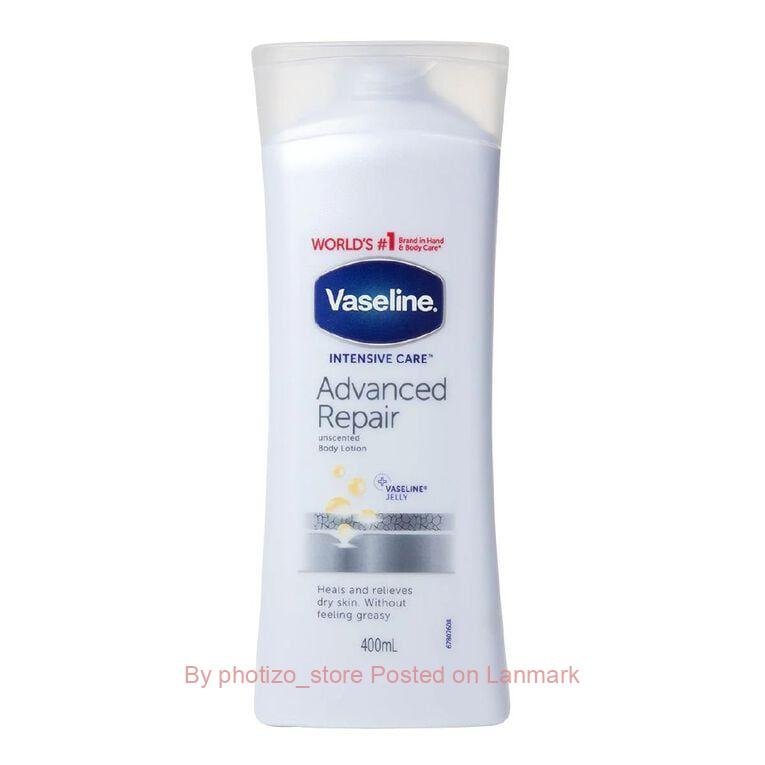 Vaseline Advanced Repair Unscented Body Lotion 200ML