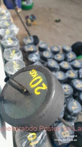 #Dumbell and barbell