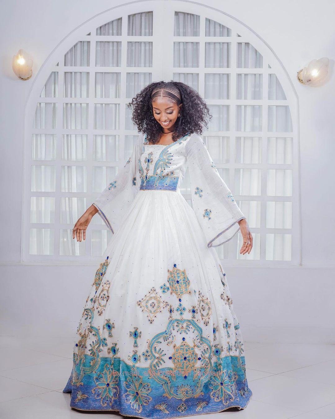 የሀበሻ ቀሚስ መሸጫ Ethiopia habedha kemis 📞0925696694