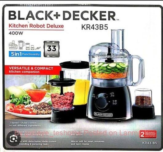 Black and Decker food processor