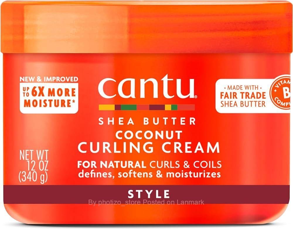 Cantu shea butter coconut curling cream