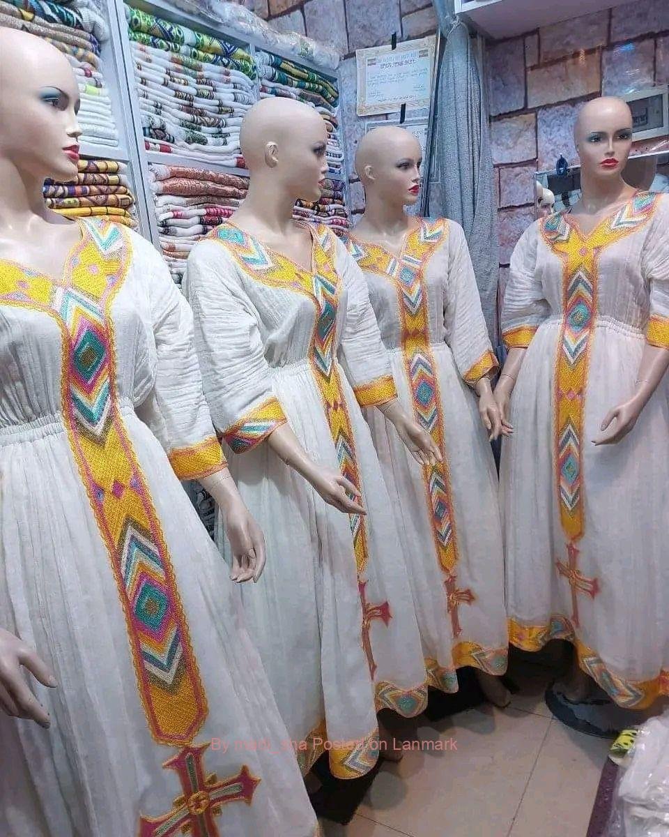 የሀበሻ ቀሚስ መሸጫ Ethiopia habedha kemis 📞0925696694