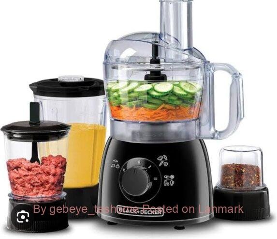 Black and Decker food processor