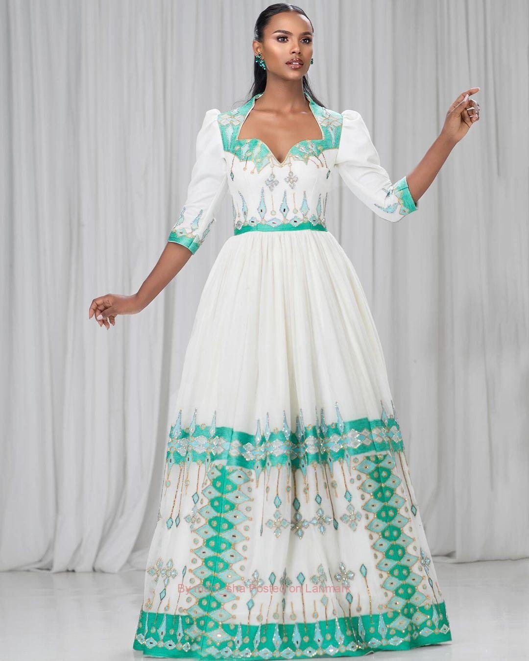 የሀበሻ ቀሚስ መሸጫ Ethiopia habedha kemis 📞0925696694