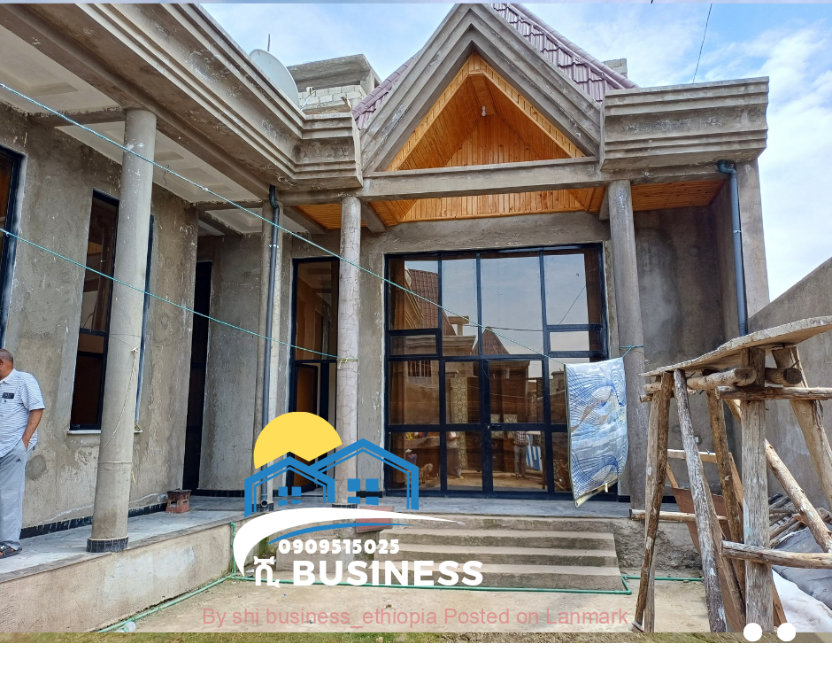 የሚሸጥ L-shape መኖሪያ ቤት 📍አዳማ ቦሌ ጀዋር አደባባይ አከባቢ :- 200m2