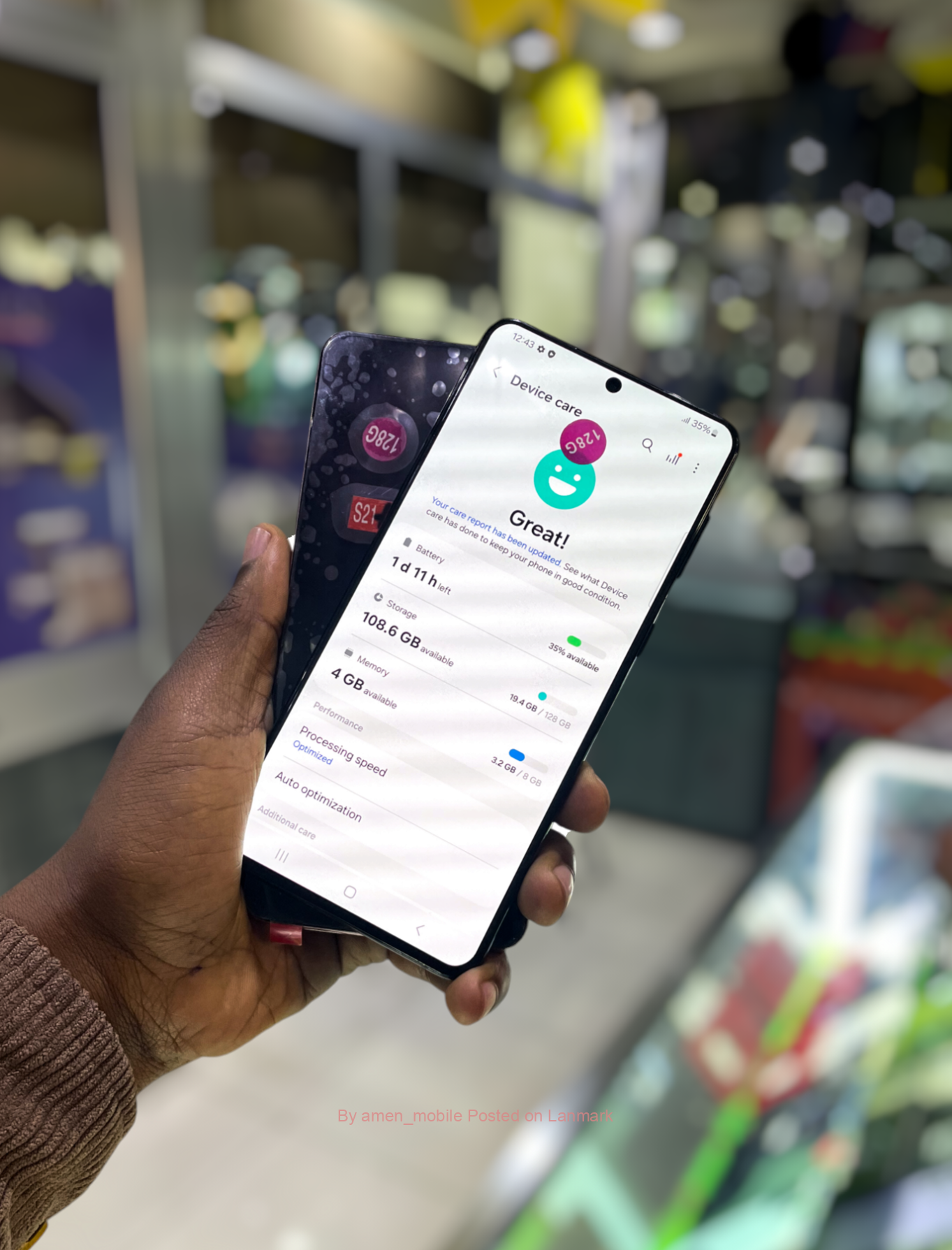 New SAMSUNG GALAXY S21+ 5G