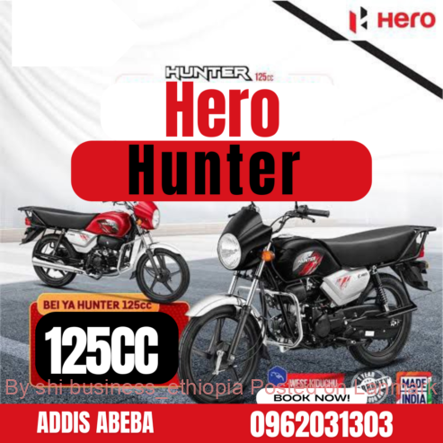 Hero 125cc ሞተርሳይክል 📞0962031303