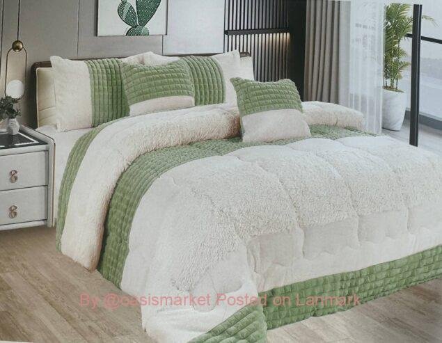 Seven (7) Pcs Comforter set