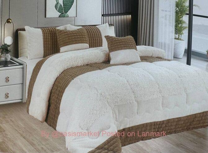 Seven (7) Pcs Comforter set