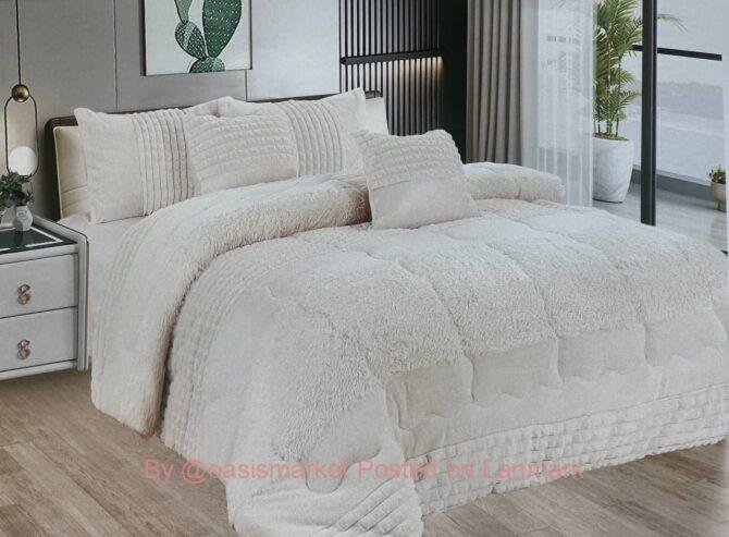 Seven (7) Pcs Comforter set