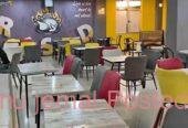 Dining Cafeteria Restaurant HOTEL chairs to tables