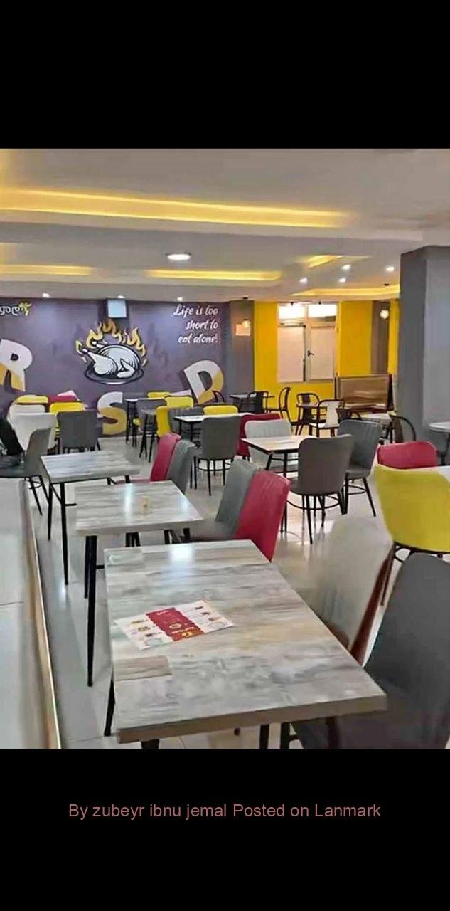 Dining Cafeteria Restaurant HOTEL chairs to tables