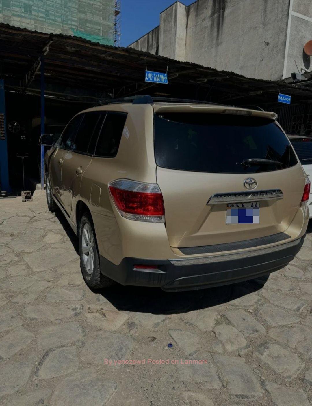 Brand Toyota Highlander 2013 for sell