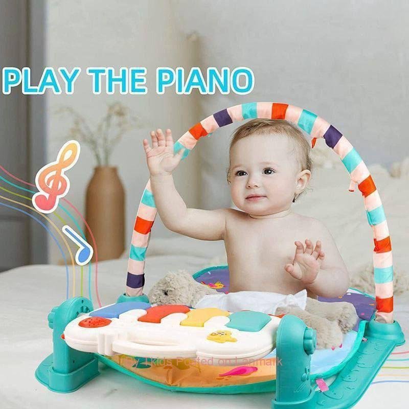 Baby Piano Fitness Play Gym Mat Educational Activity