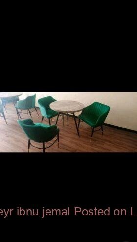 Dining የሆቴል የስጋ ቤት የሬስቶራንት ወምበርና ጠረጼዛ