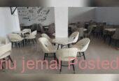 Dining የሆቴል የስጋ ቤት የሬስቶራንት ወምበርና ጠረጼዛ