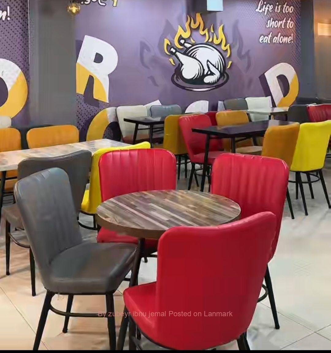 Dining Cafeteria Restaurant HOTEL chairs and Tables