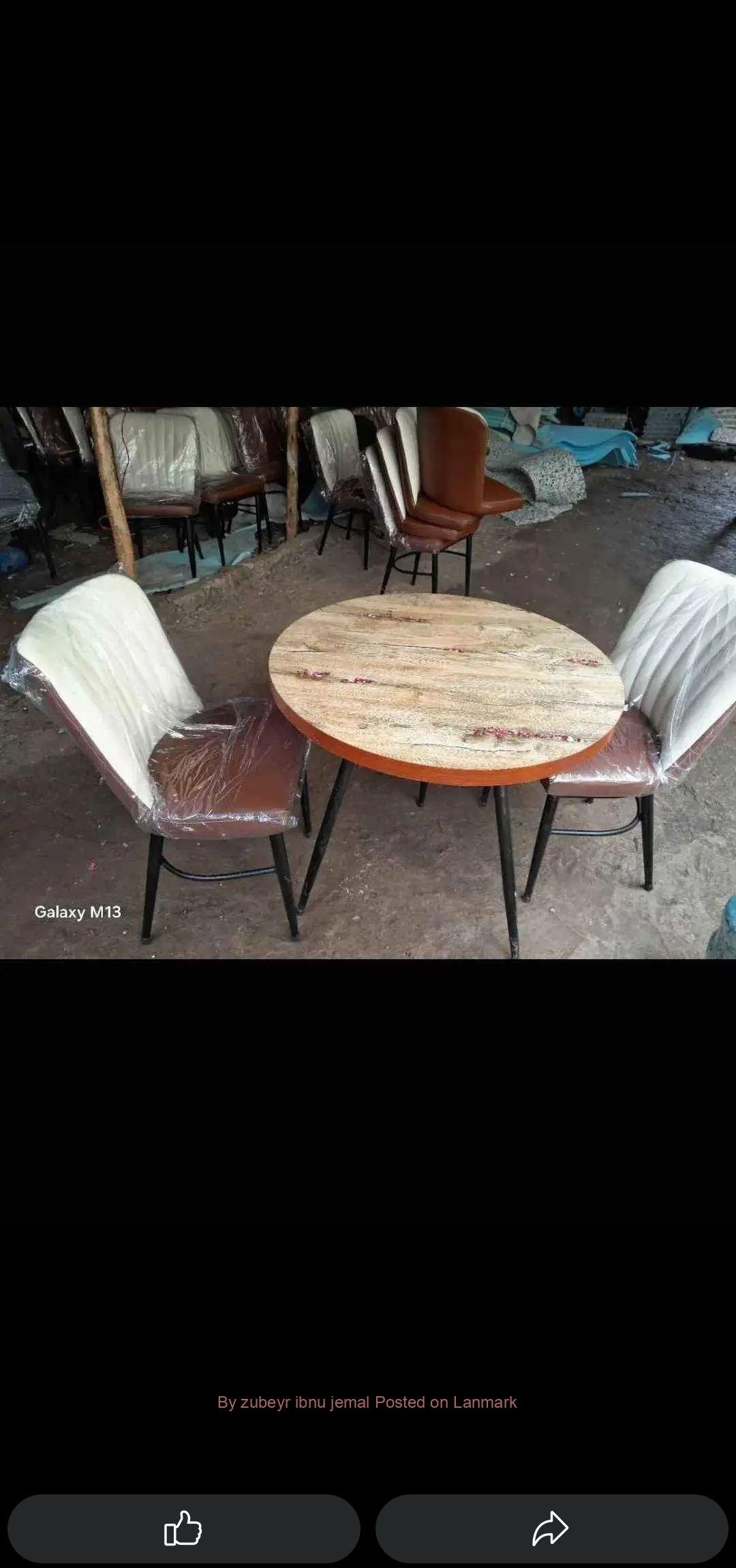 Dining Cafeteria &juice house chairs