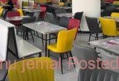 Dining ለሆቴል ለካፌ ወምበርና ጠረጼዛ ይፈልጋሉ እንዲያውስ ይደውሉ ለበለጠ መረጃ 0970986621