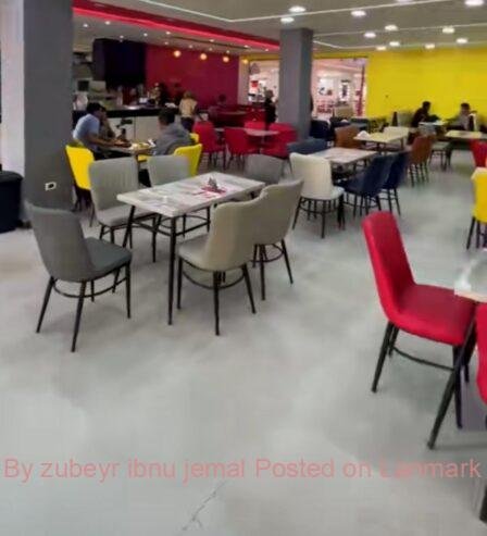 Dining Cafeteria Restaurant HOTEL chairs and Tables