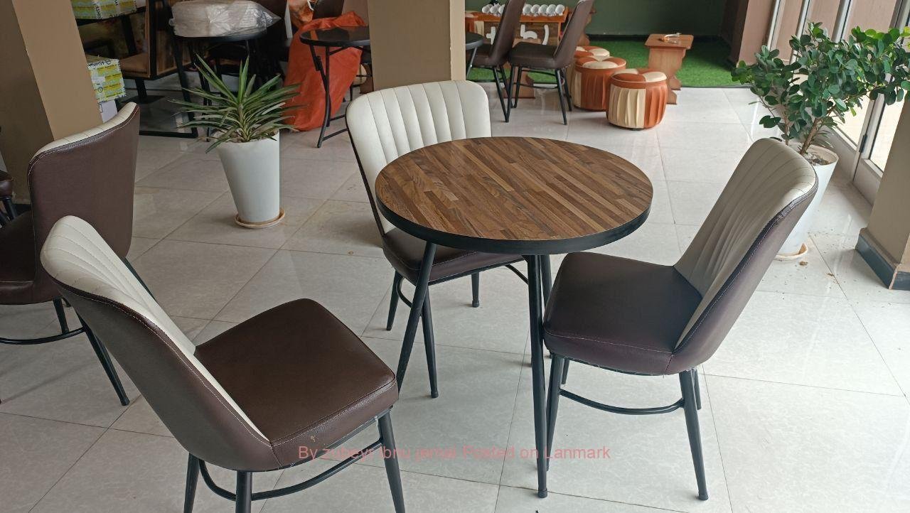 Dining #100% QUALITY LEATHER &FABRIC CHAIRS FOR CAFE RESTAURANT HOTEL