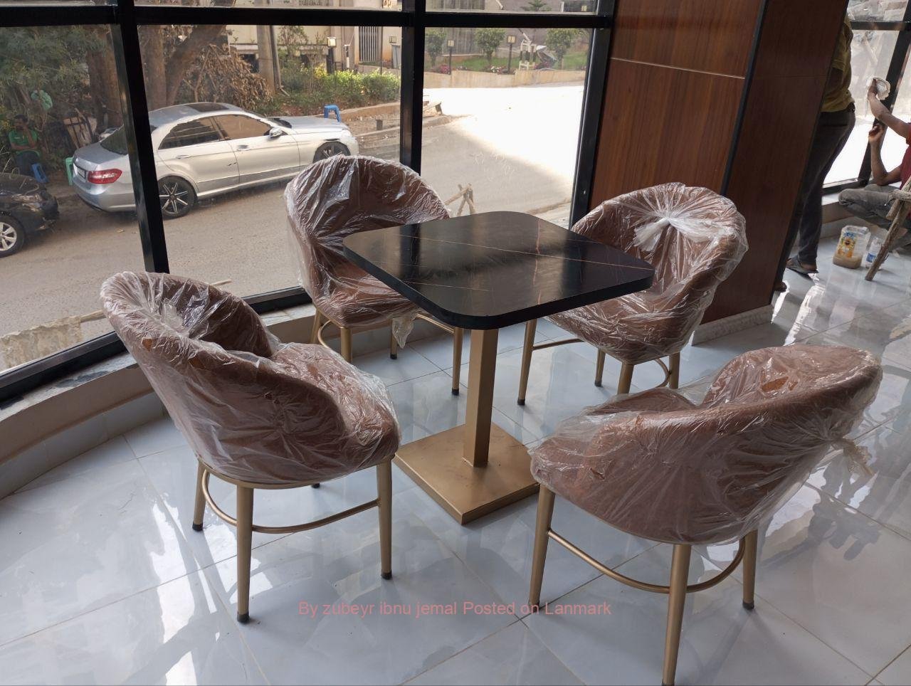 Dining QUALITY LEATHER CHAIRS FOR HOTEL RESTAURANT CAFE