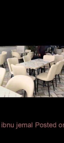 Dining ለሆቴል ለካፌ ወምበርና ጠረጼዛ ይፈልጋሉ እንዲያውስ ይደውሉ ለበለጠ መረጃ 0970986621