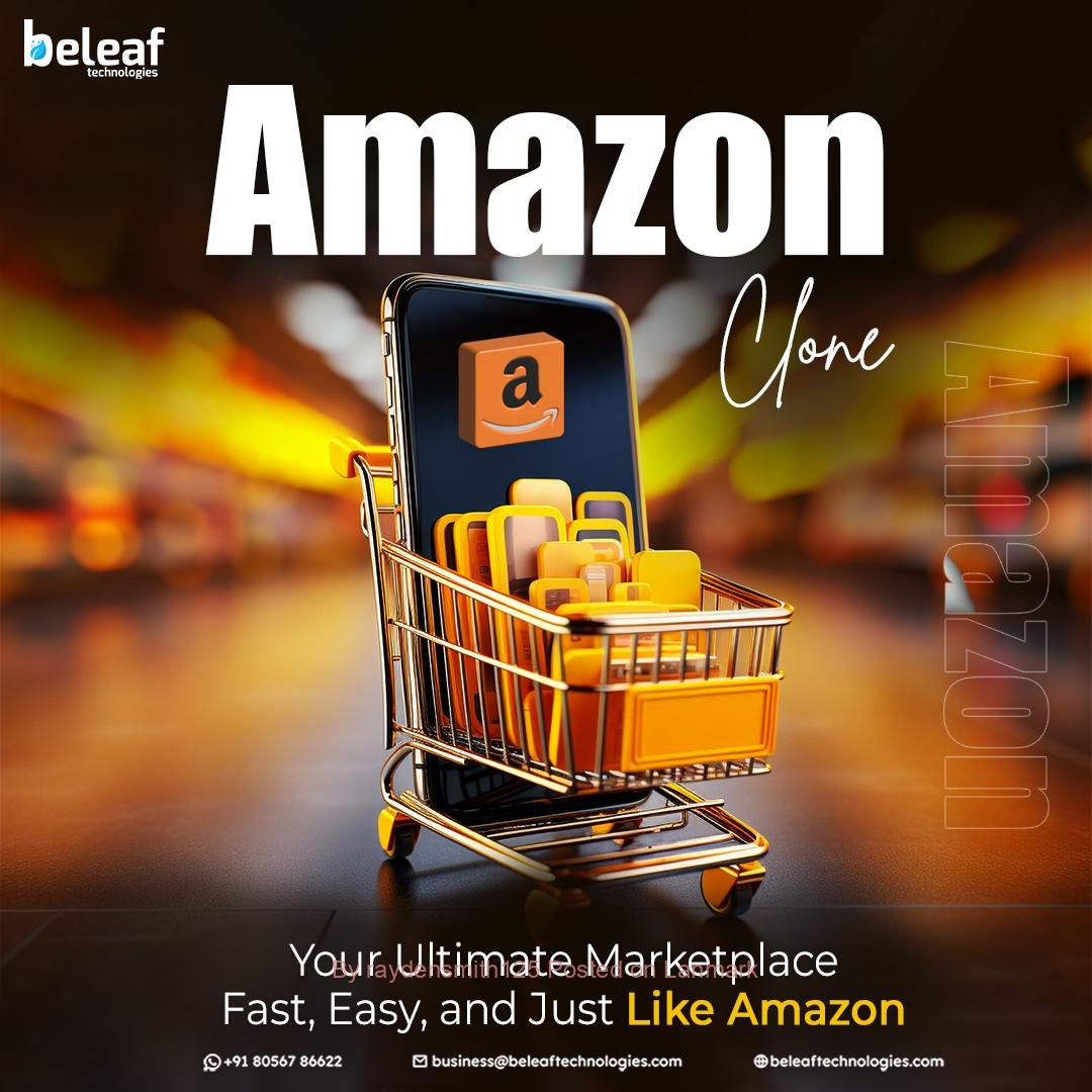Amazon clone :Create an endless product with fast browsing and convenience!