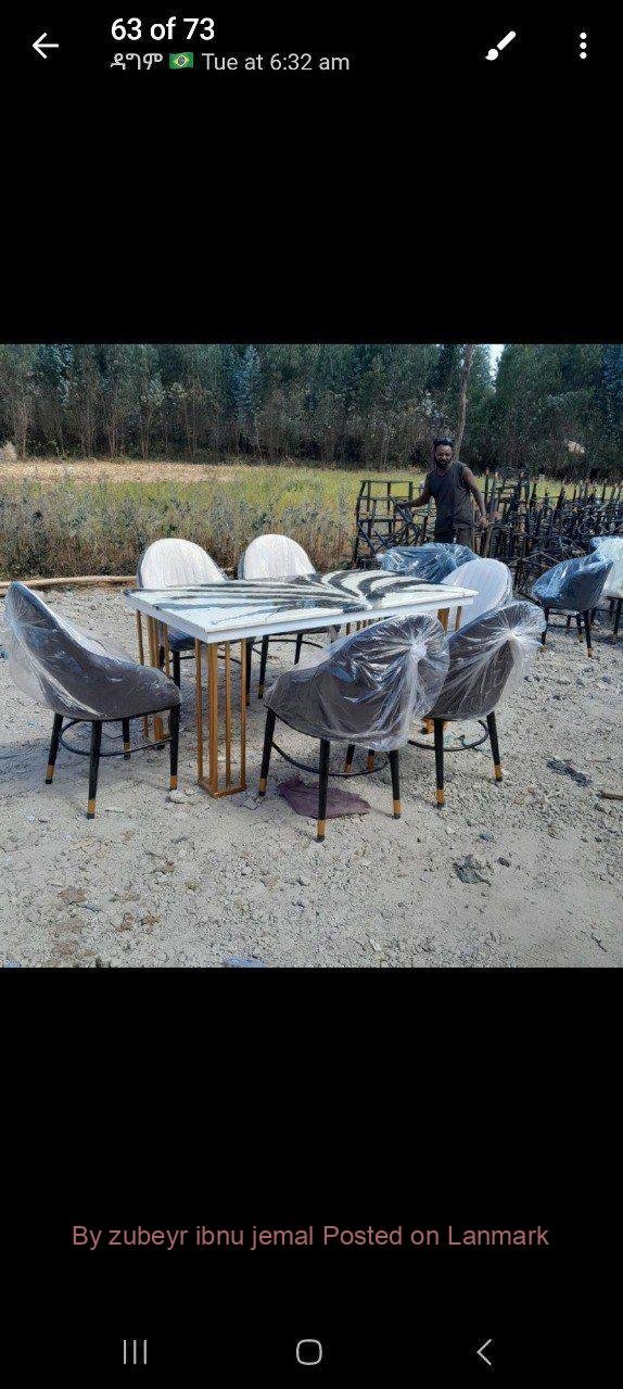 QUALITY የካፌ የሬስቶራንት የሆቴል የባር ወምበርና ጠረጼዛ