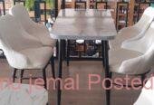 Dining Chairs የካፌ የሬስቶራንት የሆቴል የባር ወምበርና ጠረጼዛ