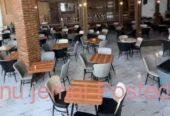 Dining Cool Leather Chairs and table 🍸 HOTEL RESTAURANT CAFE