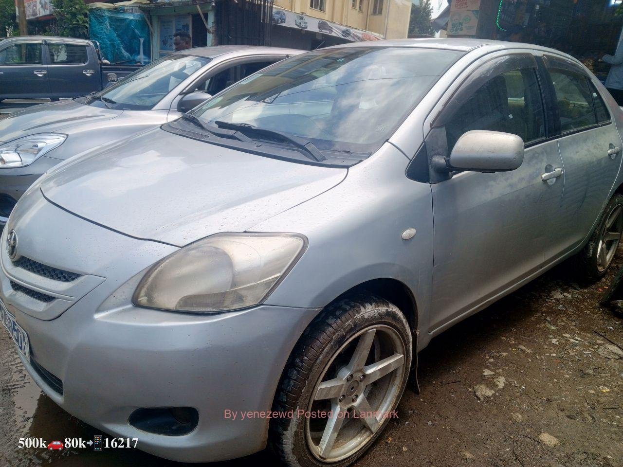 Bank 750ሺ ያለበት Toyota Yaris Belta 2007 for sell