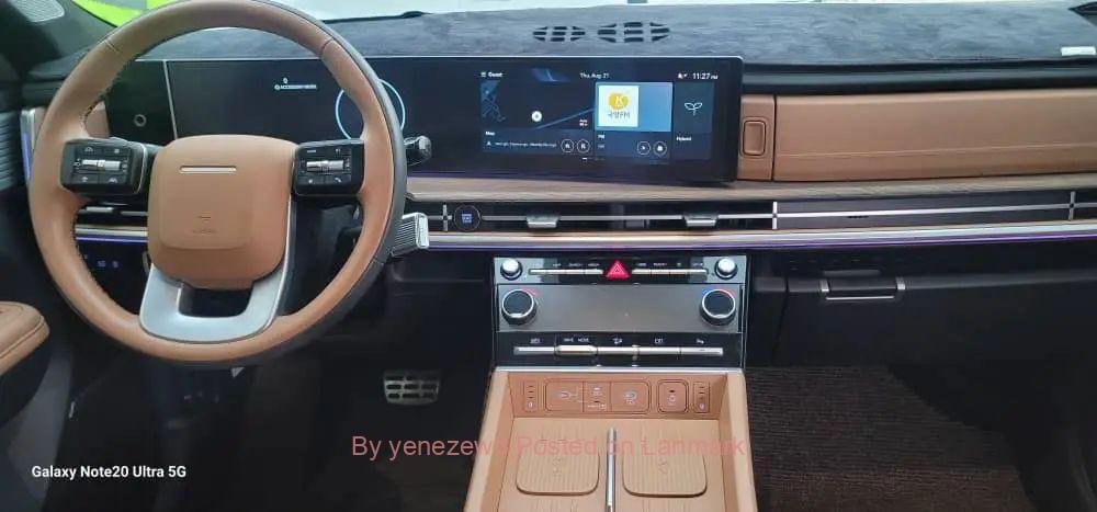 ይሸጣል👉 HYUNDAI SANTAFE HYBRID ,2024/11 4th Generation 4WD SUV VEHICLE