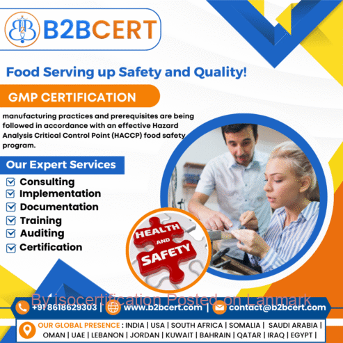 Achieve GMP Certification in Boston with B2BCERT