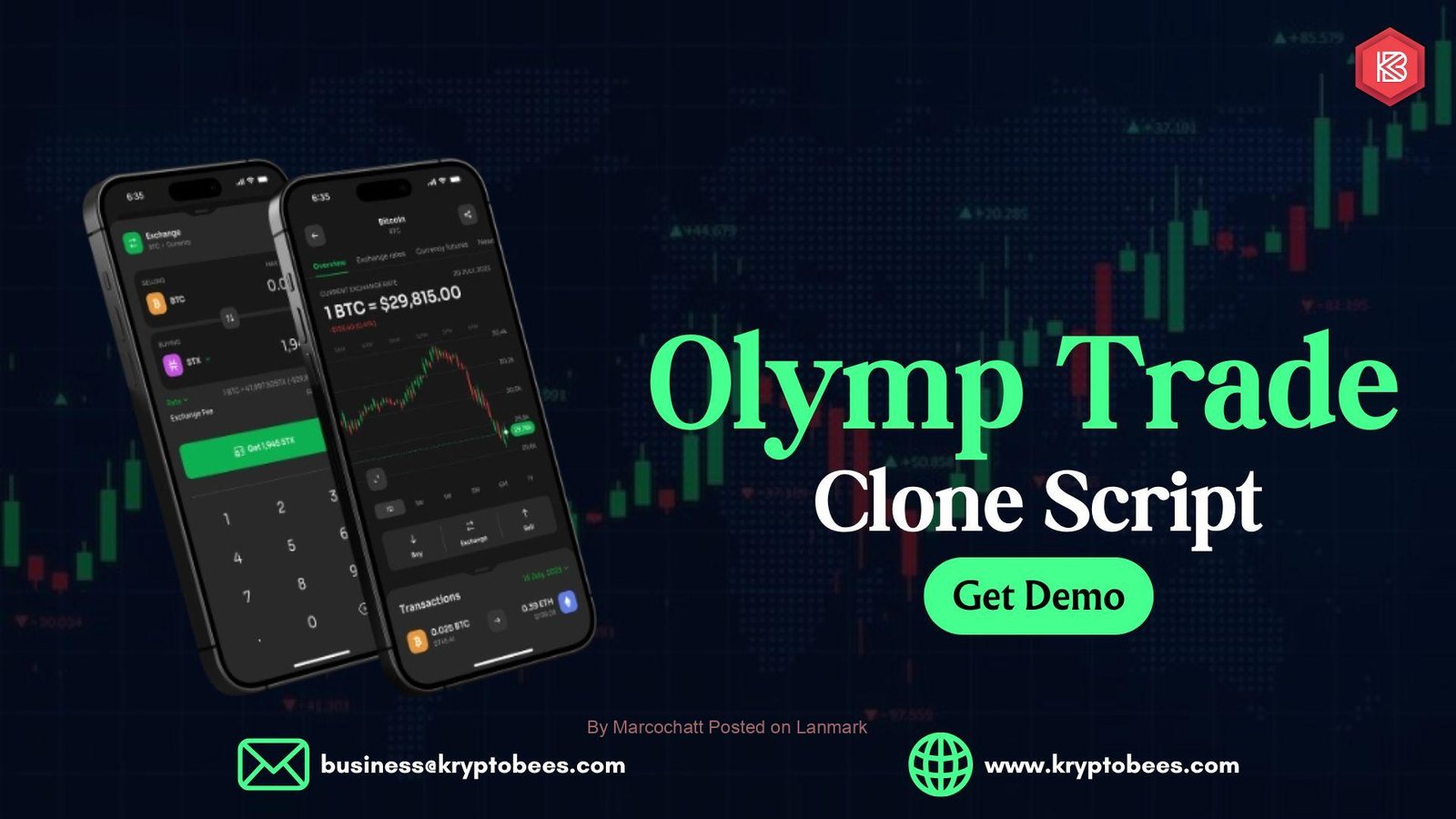 Launch Your Trading Platform with Olymp Trade Clone Script by Kryptobees