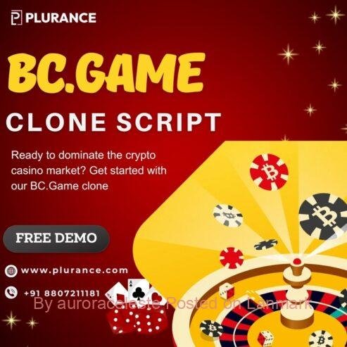 BC.Game Clone Script – Unlock High ROI in the Crypto Casino Market