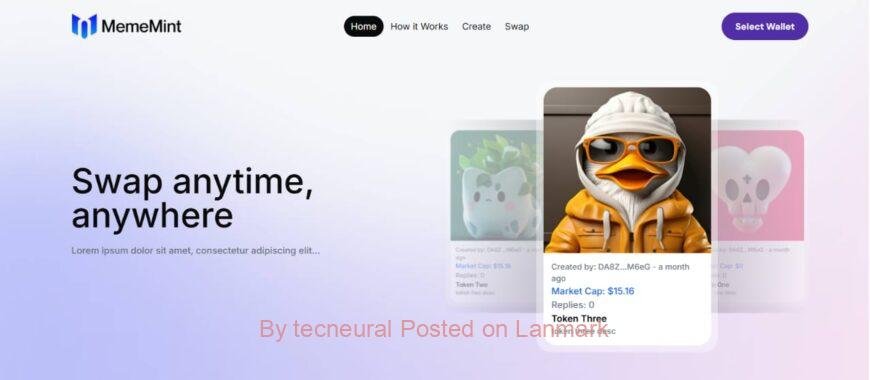 MemeMint – No-Code Solana Meme Coin Generator for Creators